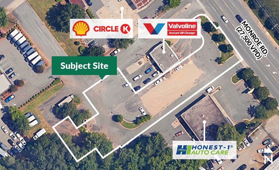 Primary Photo Of 9112 Monroe, Charlotte Land For Lease