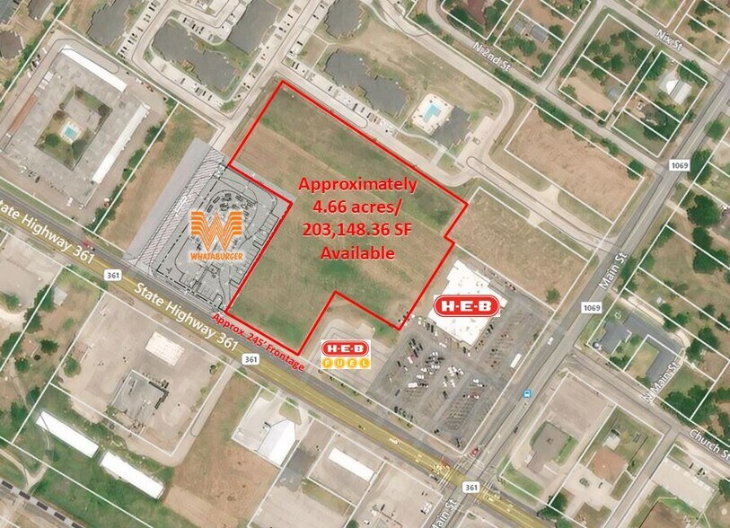 Primary Photo Of 2616 Hwy 361, Ingleside Land For Sale