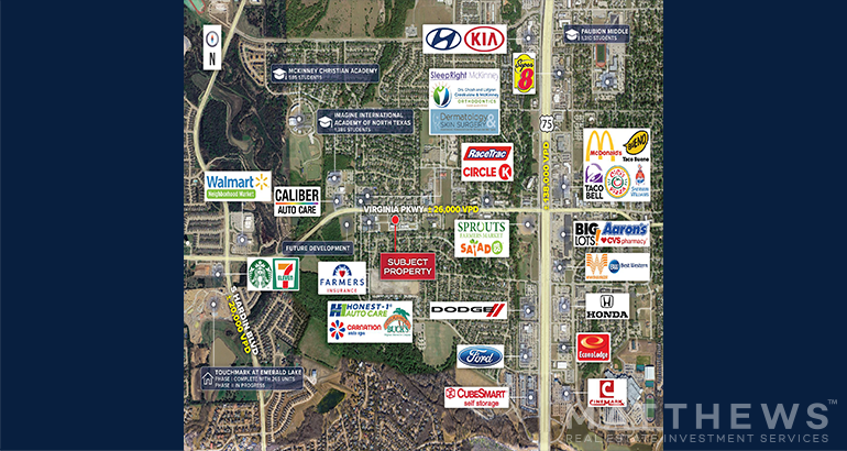 More Photos Of 2741 Virginia Pky, McKinney General Retail For Lease