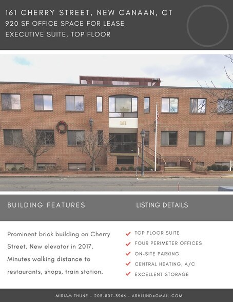 More Photos Of 161 Cherry St, New Canaan Office For Lease