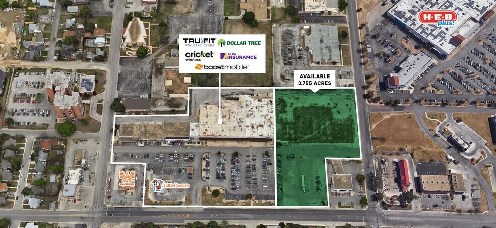 Primary Photo Of 3608 S New Braunfels Ave, San Antonio Land For Lease