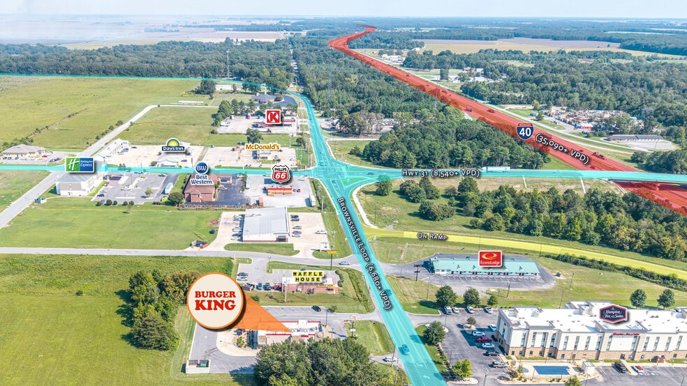 More Photos Of 145 Brownsville Loop, Lonoke Fast Food For Sale