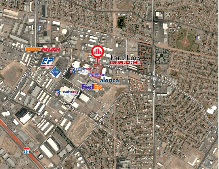 More Photos Of 11500 Pellicano Dr, El Paso Showroom For Sale