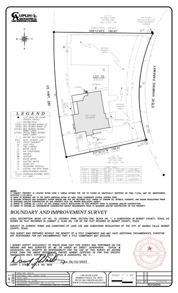 More Photos Of 602 Steve Hawkins Pky, Marble Falls Storefront Retail Office For Sale