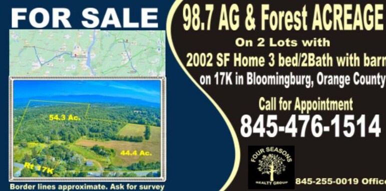 More Photos Of 450 NY-17K, Bloomingburg Land For Sale