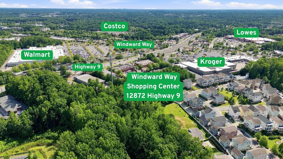 More Photos Of 12872 State Highway 9, Alpharetta Storefront For Lease