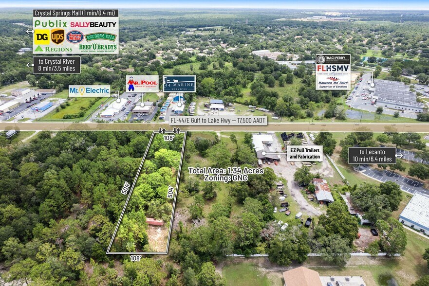 More Photos Of 6574 W Gulf To Lake Hwy, Crystal River Land For Sale