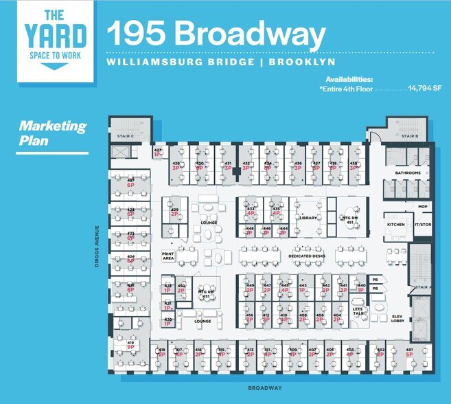 More Photos Of 183-195 Broadway, Brooklyn Coworking Space