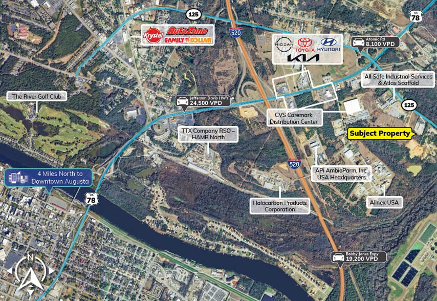 More Photos Of 1137 Atomic Rd, Beech Island Industrial For Sale