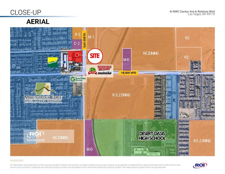 More Photos Of 10435 S Rainbow Blvd, Las Vegas Unknown For Lease