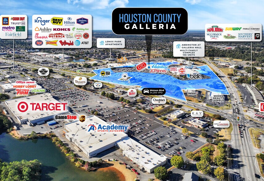 Primary Photo Of 2922-2930 Watson Blvd, Centerville Storefront For Sale