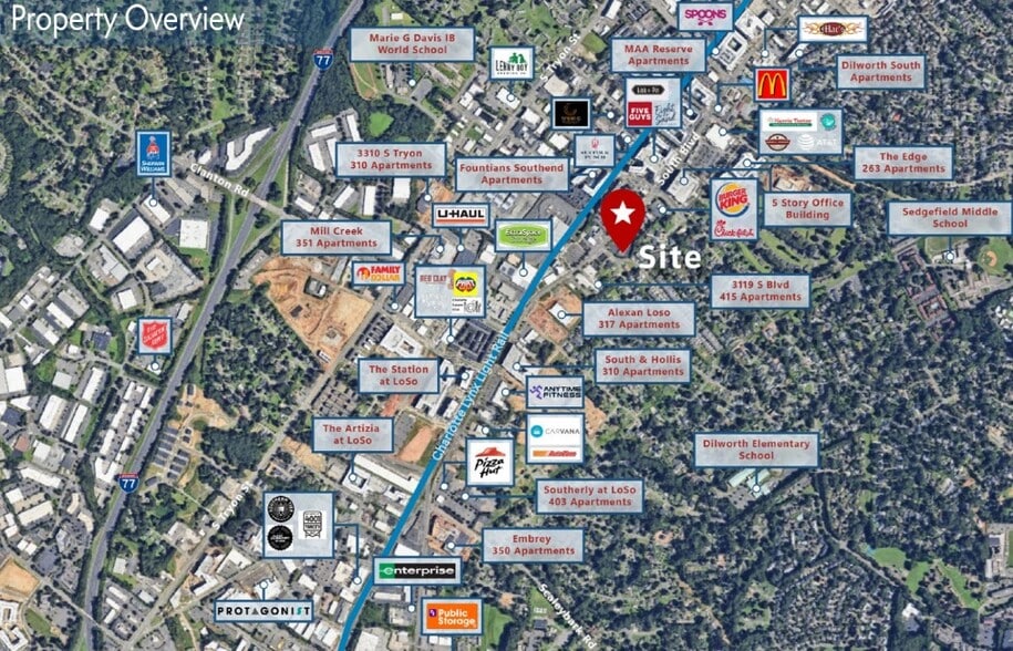 More Photos Of 3039 South Blvd, Charlotte Unknown For Lease