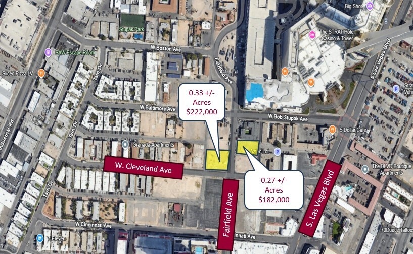 Primary Photo Of 2216 Fairfield ave, Las Vegas Land For Sale
