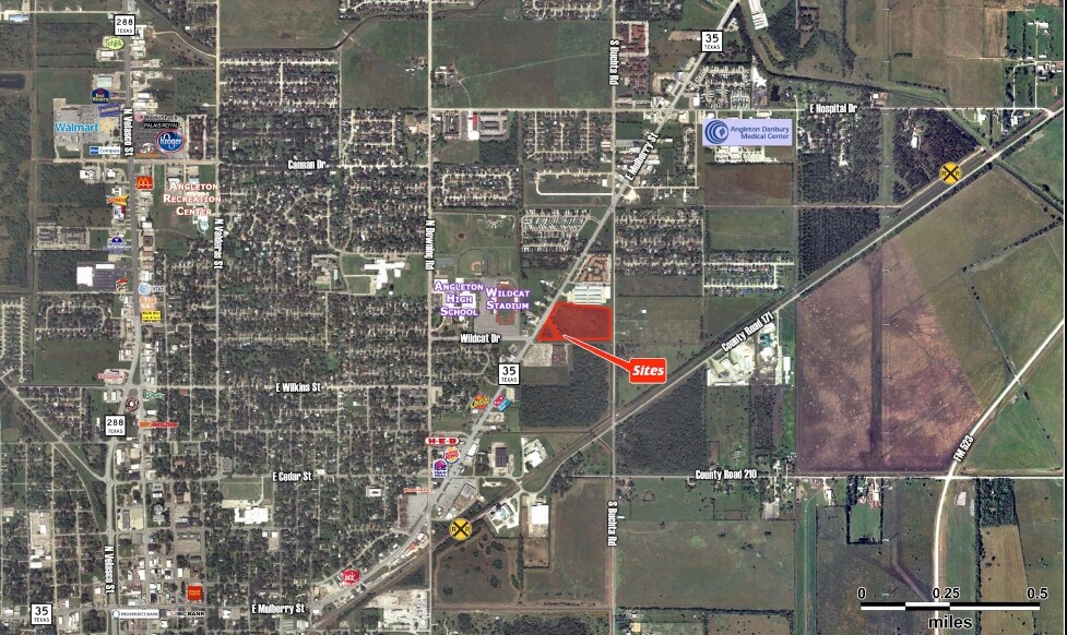 More Photos Of Hwy 35 & Wildcat Dr, Angleton Land For Sale