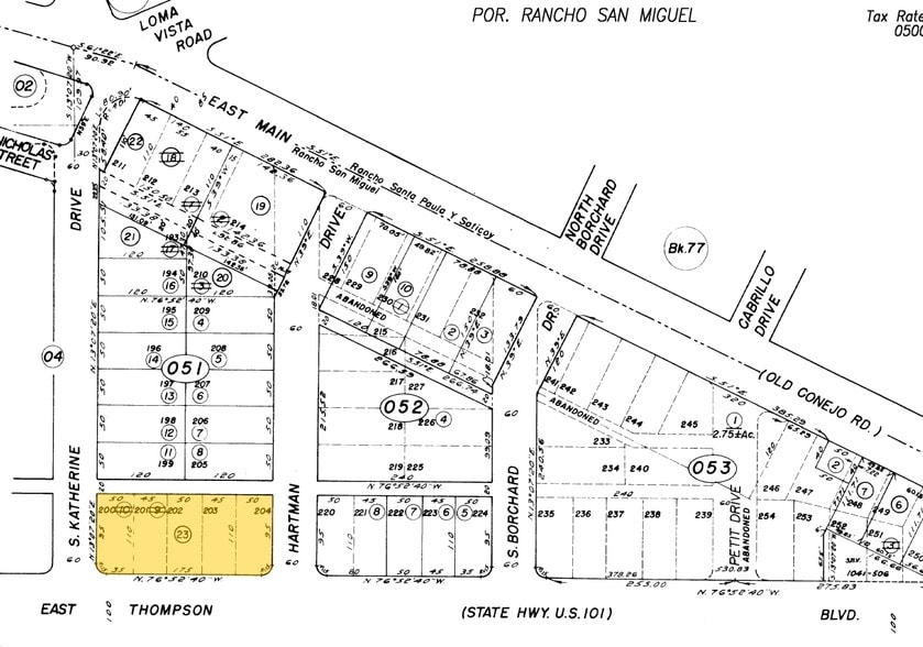More Photos Of 2611 E Thompson Blvd, Ventura General Retail For Lease