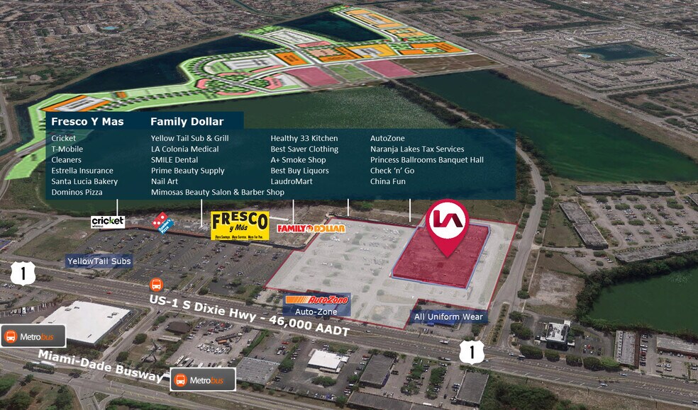 More Photos Of 27455 S Dixie Hwy, Homestead Storefront For Sale