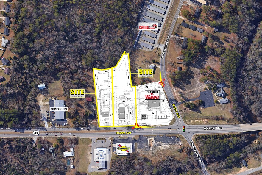 More Photos Of 1589 N Bragg Blvd, Spring Lake Land For Lease