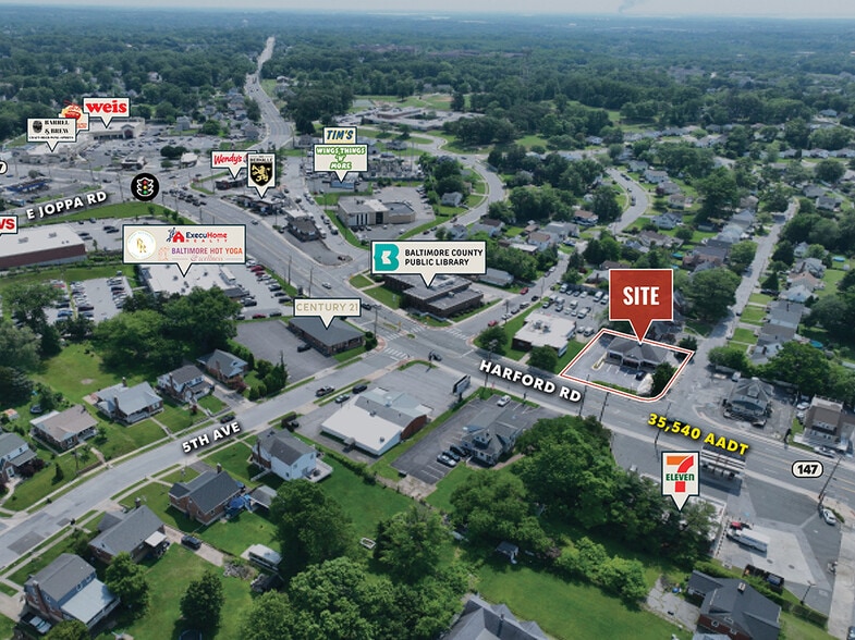 More Photos Of 9501 Harford Rd, Parkville Freestanding For Lease