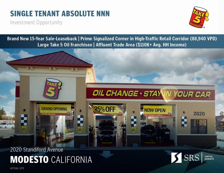 Primary Photo Of 2020 Standiford Ave, Modesto Freestanding For Sale