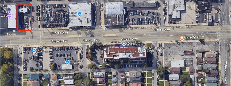 More Photos Of 2622 N Cicero Ave, Chicago Auto Dealership For Lease