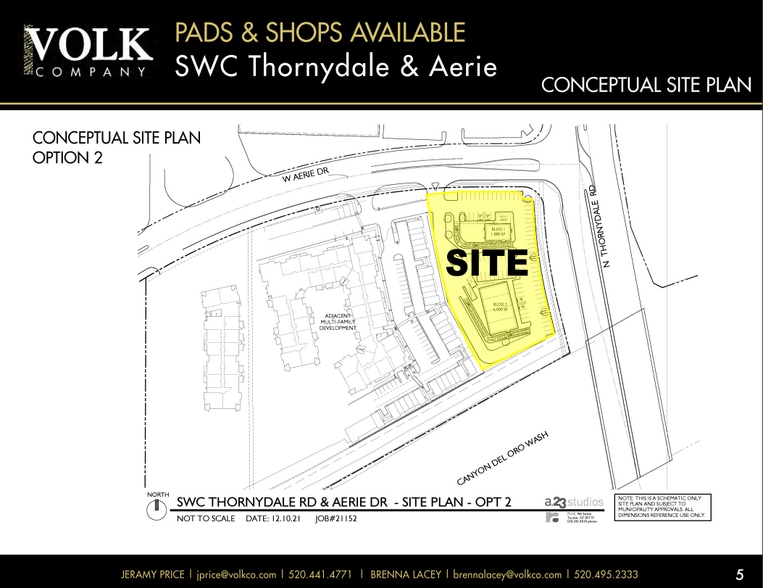 More Photos Of SWC Thornydale Rd & Aerie Dr, Tucson Land For Lease