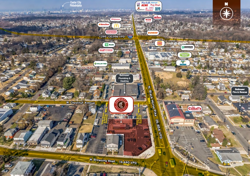 More Photos Of 2 N Black Horse Pike, Bellmawr Restaurant For Sale