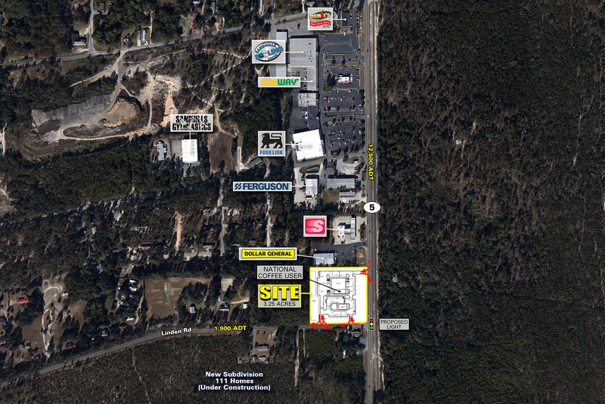 More Photos Of Linden Rd @ NC Hwy 5, Aberdeen Land For Lease