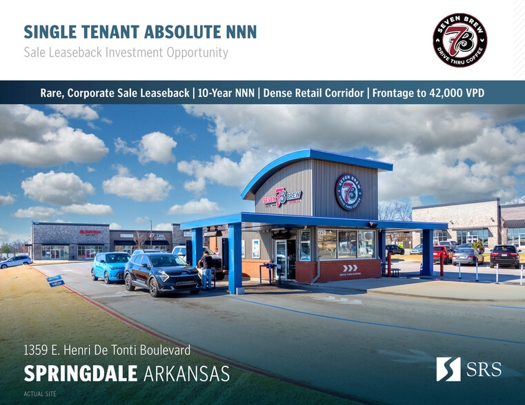 Primary Photo Of 1359 E Henri De Tonti Blvd, Springdale Fast Food For Sale