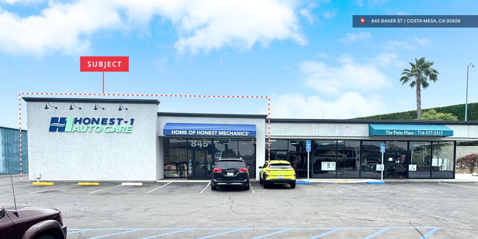 Primary Photo Of 845 Baker St, Costa Mesa General Retail For Lease