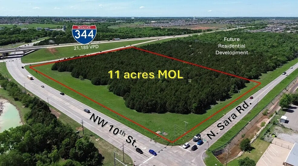 Primary Photo Of NW 10th St & N Sara Rd, Oklahoma City Land For Sale