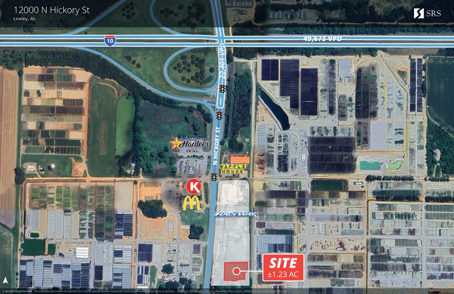 Primary Photo Of 12000 N Hickory St, Loxley Land For Sale