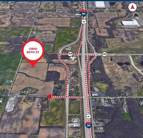 More Photos Of 12610 60th St, Kenosha Land For Sale