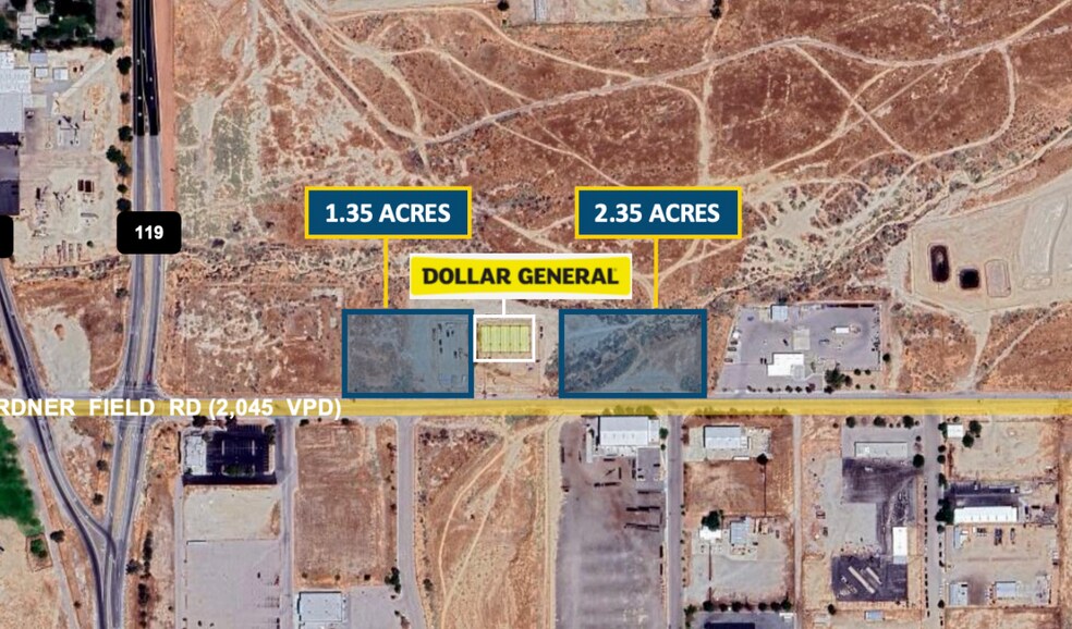 More Photos Of NEC HWY 119 & Gardner Field Rd, Taft Land For Sale