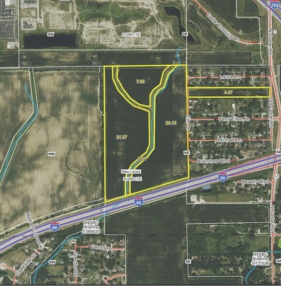 Primary Photo Of I80 & N Cedar, New Lenox Land For Sale