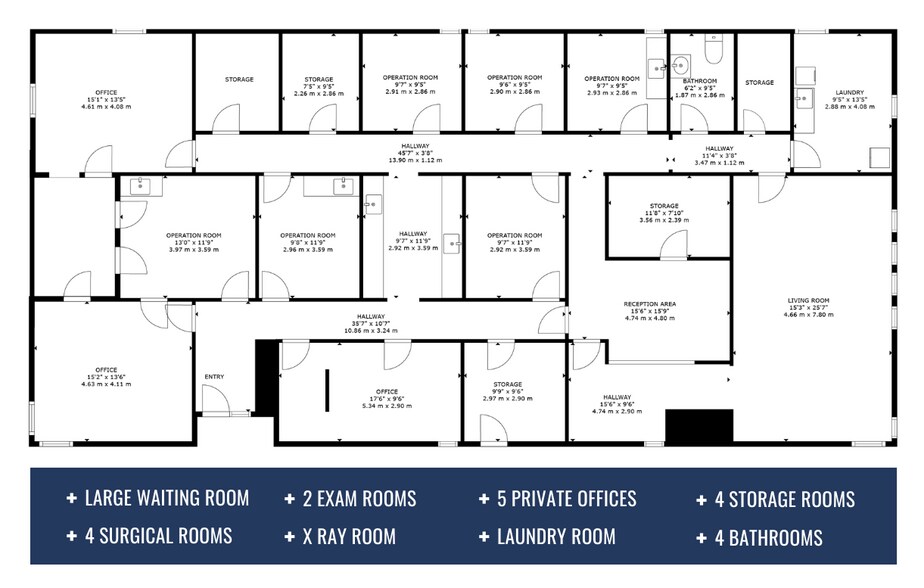 More Photos Of 2025 N Green Acres Rd, Fayetteville Medical For Sale