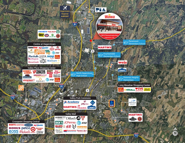 More Photos Of Wawa, Hagerstown Freestanding For Sale