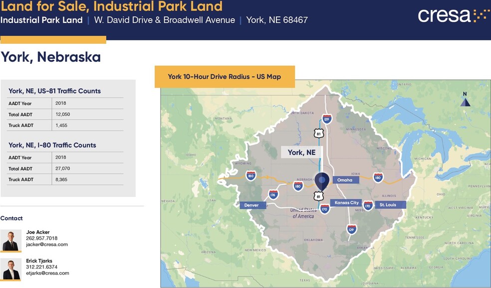 More Photos Of US Route 81, York Land For Sale