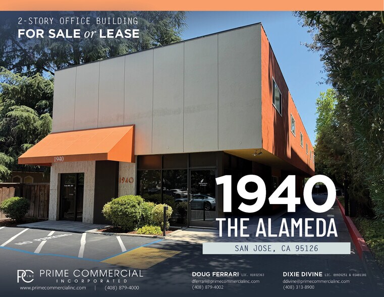 Primary Photo Of 1940 The Alameda, San Jose Office For Lease