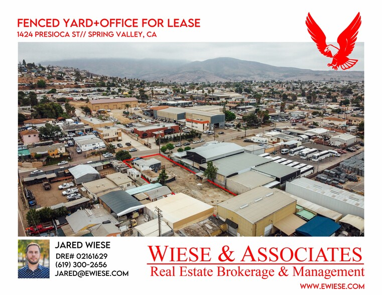 More Photos Of 1424 Presioca St, Spring Valley Contractor Storage Yard For Lease
