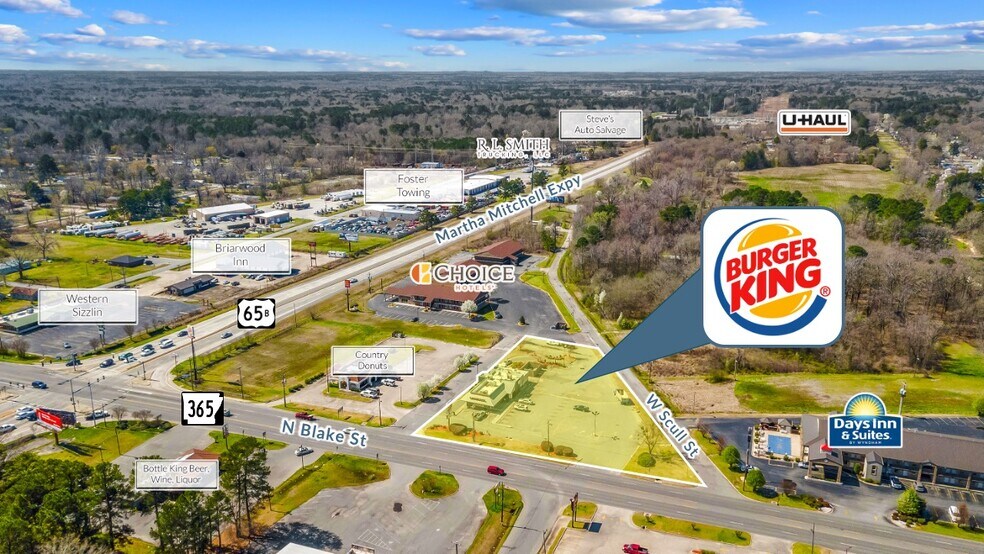 More Photos Of 400 N Blake St, Pine Bluff Fast Food For Sale