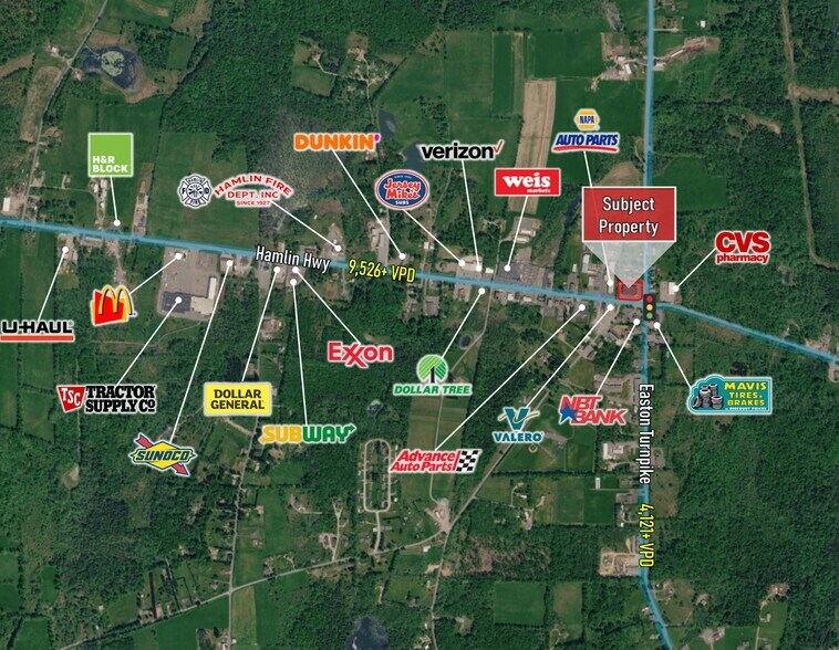 More Photos Of 639 Hamlin Hwy, Lake Ariel Drugstore For Lease