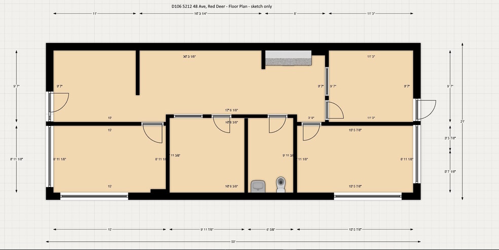 More Photos Of 5212 48 St, Red Deer Office For Sale