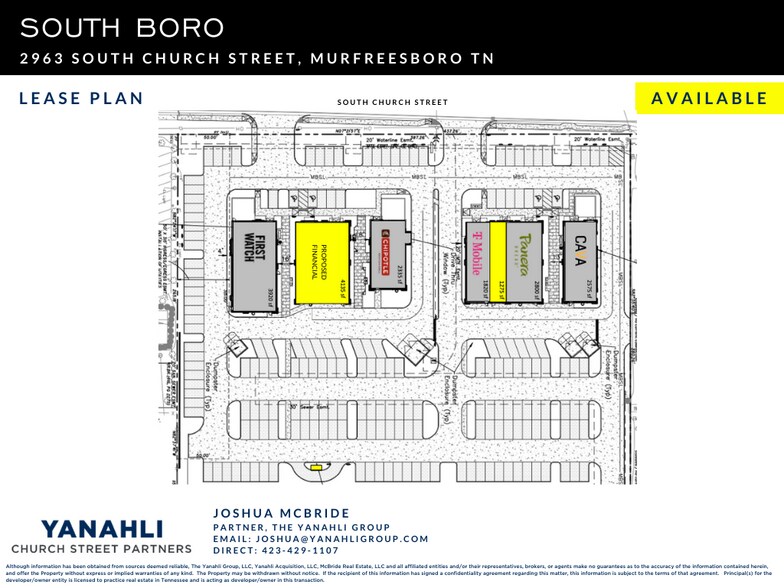 More Photos Of 2965 S Church St, Murfreesboro Storefront For Lease