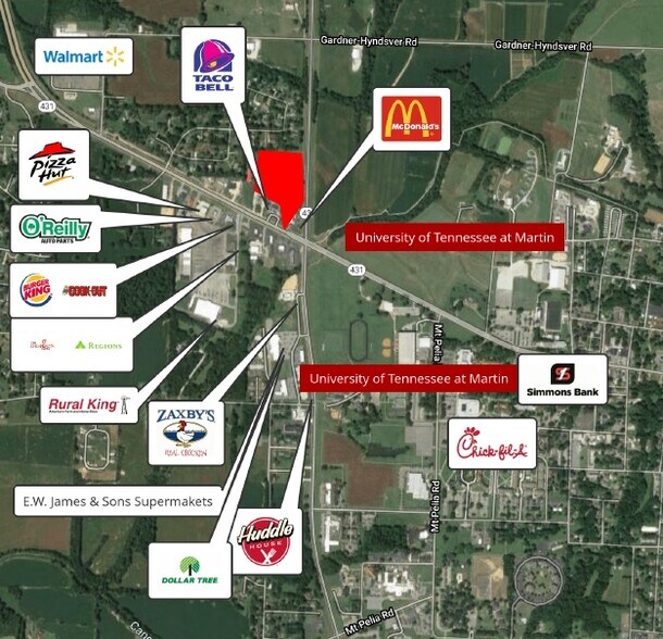 More Photos Of 833 University St, Martin Land For Sale