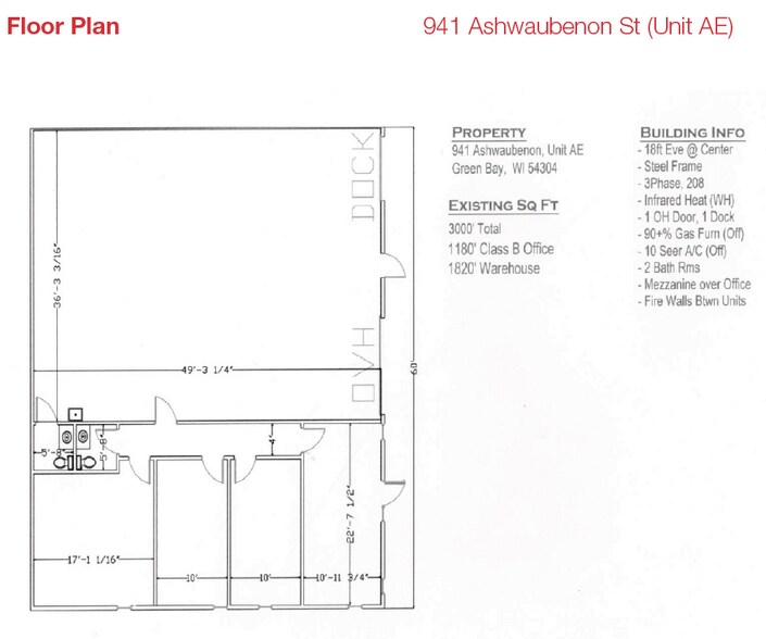 More Photos Of 941 Ashwaubenon St, Green Bay Unknown For Lease