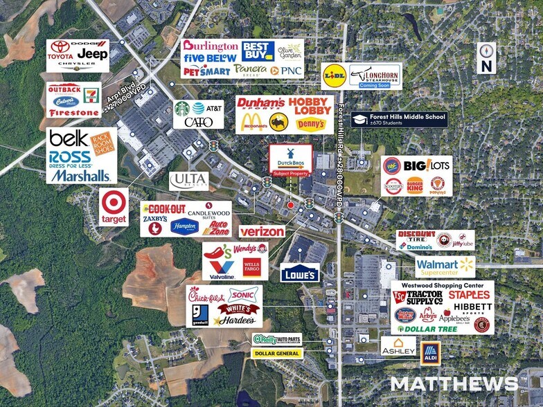 More Photos Of 2901 Raleigh Road Pky W, Wilson General Retail For Sale