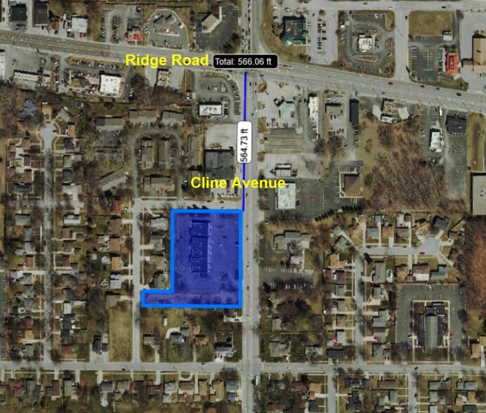 More Photos Of 9000-9030 Cline Ave, Highland Medical For Sale