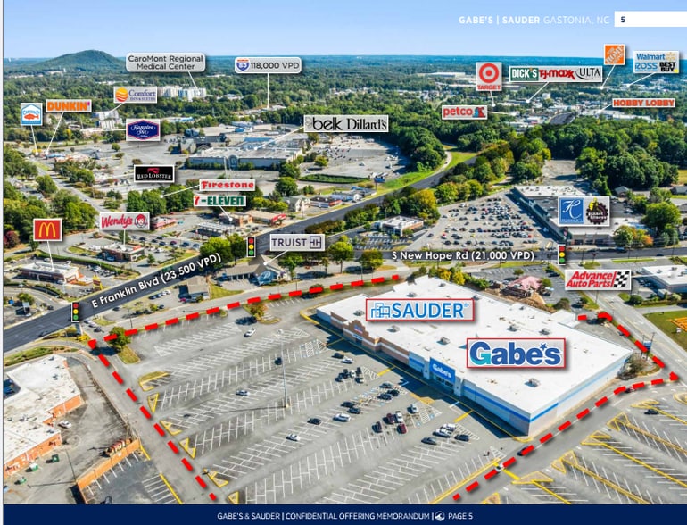 More Photos Of 197 S New Hope Rd, Gastonia General Retail For Sale