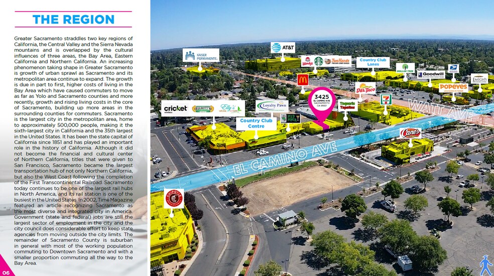 More Photos Of 3423-3429 El Camino Ave, Sacramento General Retail For Lease
