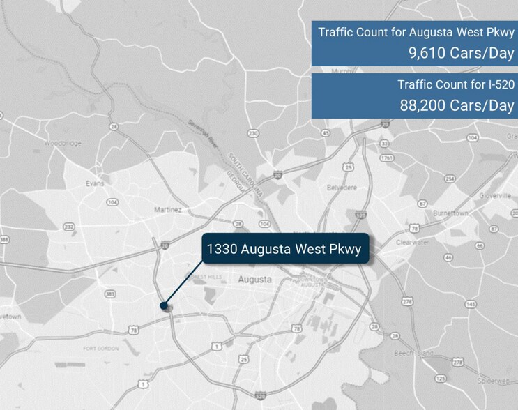 More Photos Of 1330 Augusta West Pky, Augusta Office For Sale